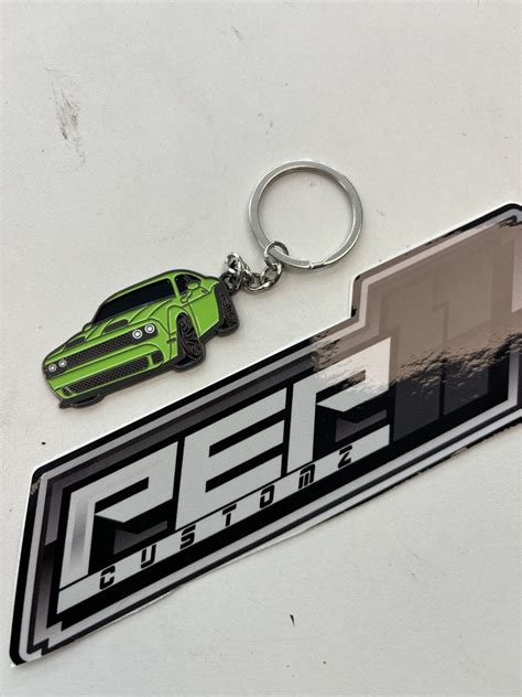 challenger keychain